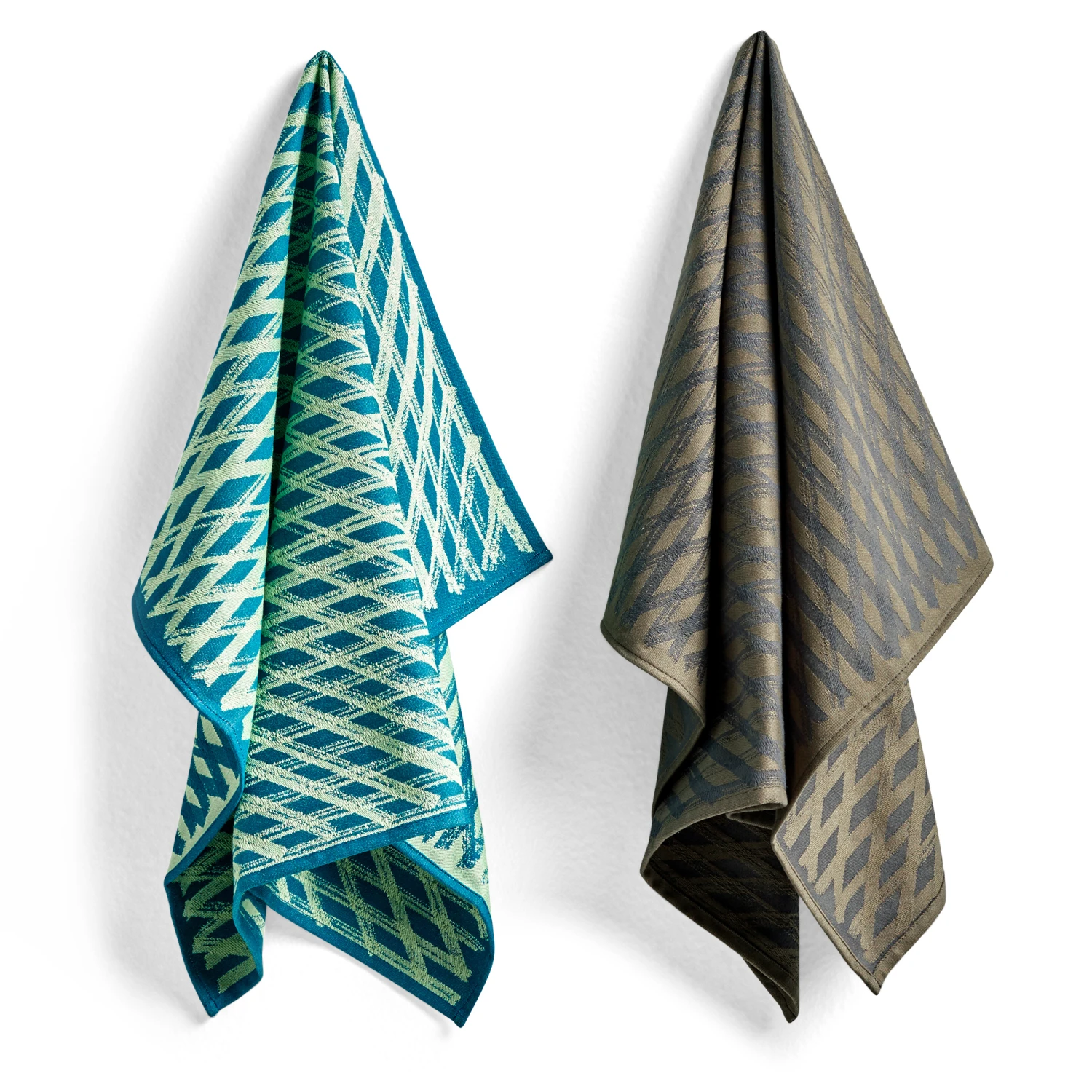 Hay Tea Towel Marker Diamond Keittiöpyyhe, 2-pakkaus 3 Hay Tea Towel Marker Diamond Keittiöpyyhe, 2-pakkaus