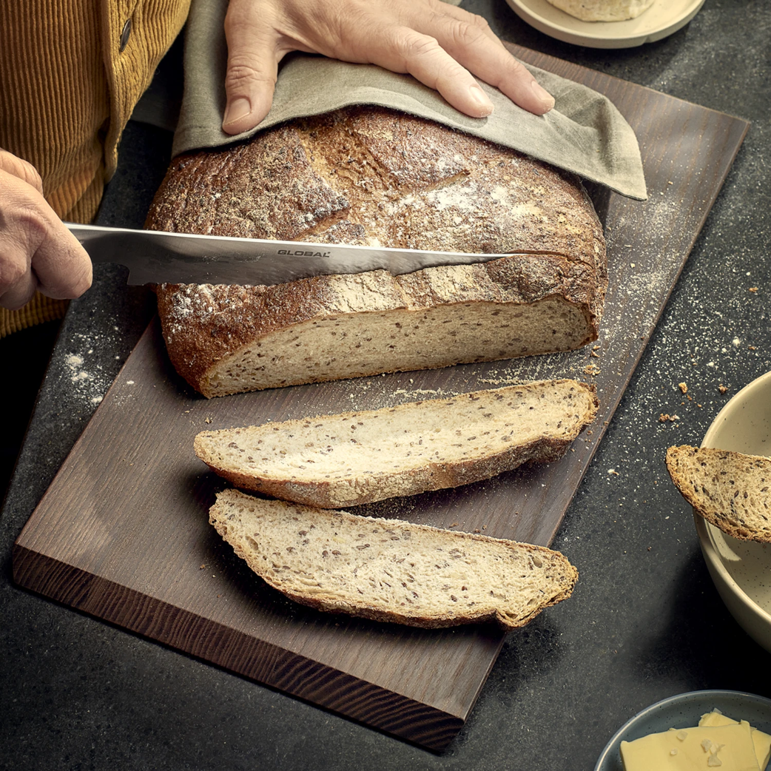 Rosendahl Rå Leikkuulauta 44x25 Cm 6 Rosendahl Rå Leikkuulauta 44x25 Cm - Image 4