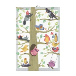 Vårfåglar Keittiöpyyhe