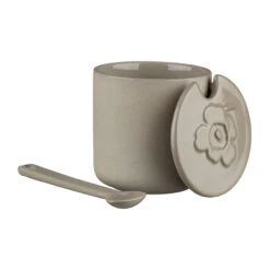 Marimekko Unikko Purkki Kannella Ja Lusikkalla