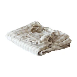 Gingham-ruudullinen Esiliina 90 X 75 Cm