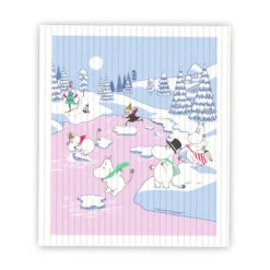 Muumi Tiskirätti Talvi 2022 14,5 X 17 Cm