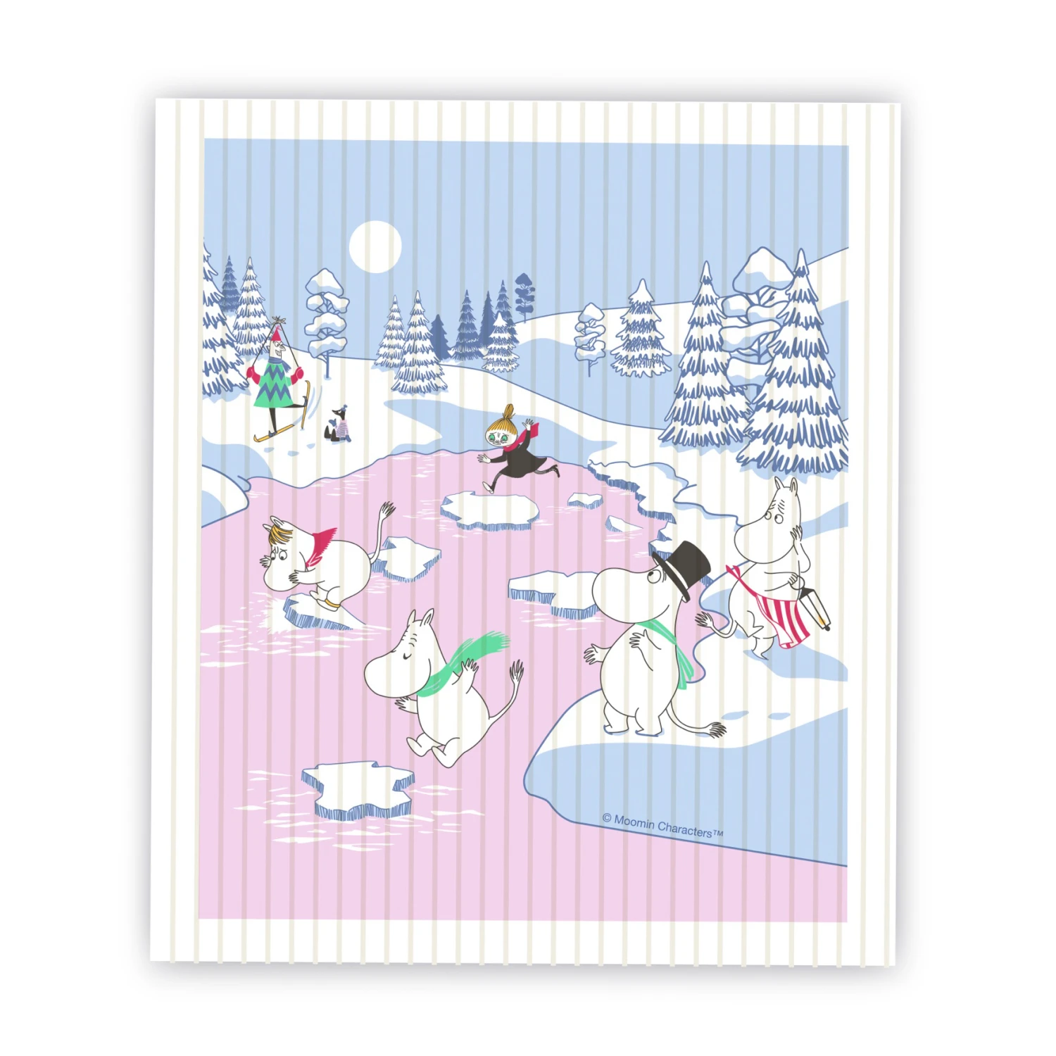 Muumi Tiskirätti Talvi 2022 14,5 X 17 Cm 3 Muumi Tiskirätti Talvi 2022 14,5 X 17 Cm