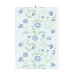 Blå Blom -keittiöpyyhe